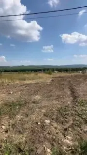 Выровненный участок в посёлке